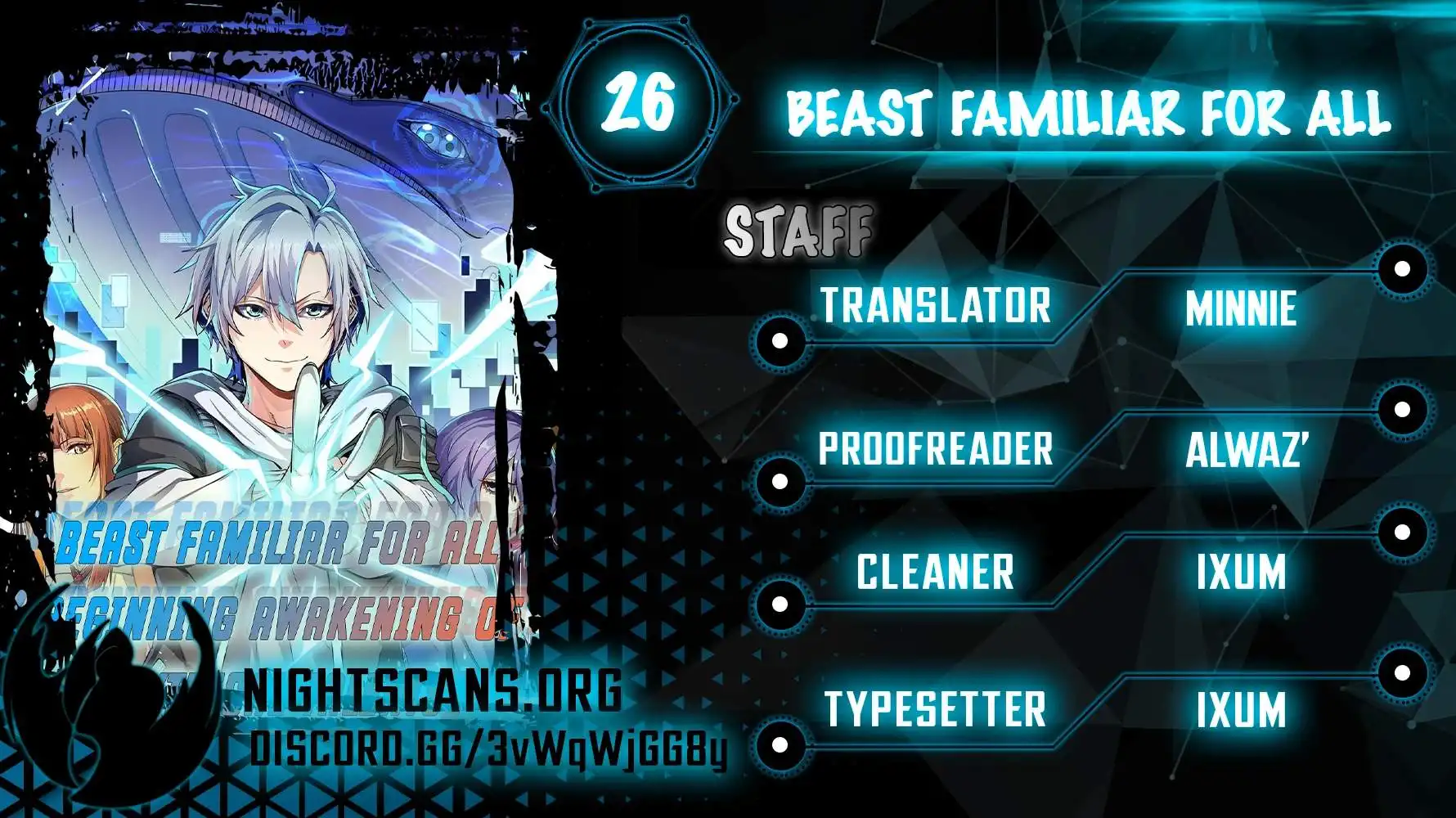 Beast Familiar for All: Beginning Awakening of Mythical Talents Chapter 26 1